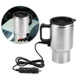 thumbnail image 3 of Taza Calcefactora para Coche, 12 V, 450 ml, Hervidoros Eléctricos para Coche, Taza Califactora de Viaje Con Calefacida de Acero Conxidable Conpa AntiderRames, Calentador de, 3 of 7