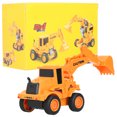 thumbnail image 1 of Coche de deformación por colisión inercial, juguete de modelo de coche de ingeniería para niños, juguete para regalo para bebés YUNYI BRAND Deportes, 1 of 8