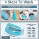 thumbnail image 3 of 2-Pack Reusable Shoe Washing Bags for Machine Wash & Dryer | Heavy-Duty Hidden Zipper Laundry Bags | Sneaker Cleaner & Travel Shoe Storage, 3 of 3