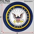 thumbnail image 5 of Havercamp Official U.S. Navy Party for 16 guests! Kit includes 16 ea. Lg. 9” Plates, Napkins & Cups and 1 - 18” Mylar Balloon in the Official U.S. Navy Crest., 5 of 8
