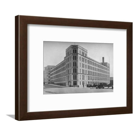 Metropolitan Life Building - Printing Building, Metropolitan Life Insurance Company, Long Island City, New York, 1922 Framed Print Wall Art