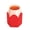 Red, variant on Cute Pencil Shaped Pen Holder Hexagon Plastic Desktop Stationery Organizer Cup for Classroom Student Desk Office Makeup Storage 1-Pack