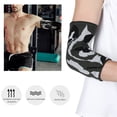 thumbnail image 3 of Support de Coude Sport en Nylon Protection Chaude pour Entraînement Course, 3 of 11
