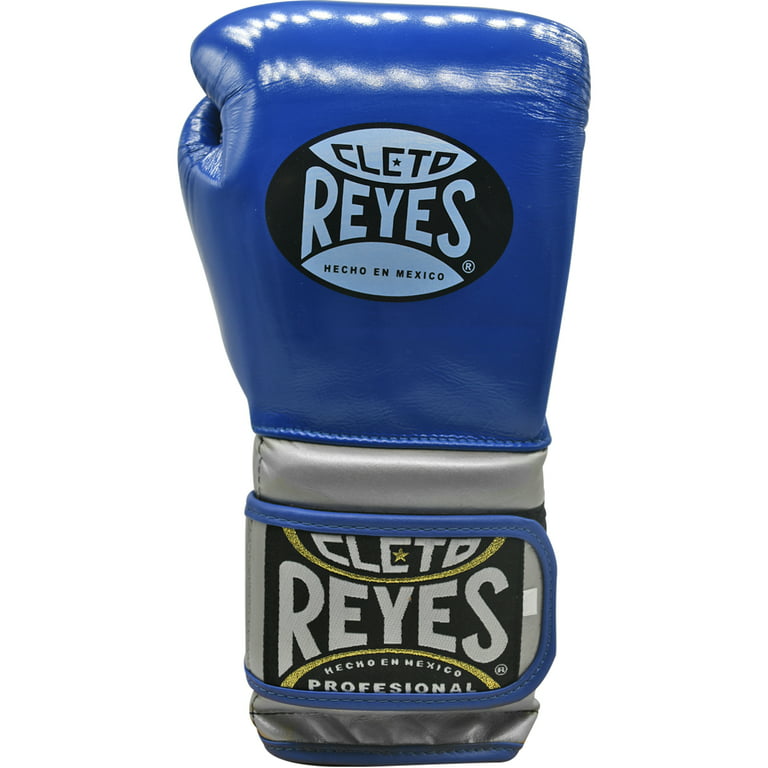 Cleto Reyes Hook & Loop Leather Training Boxing Gloves - USA - 14 oz-  NEW/defect