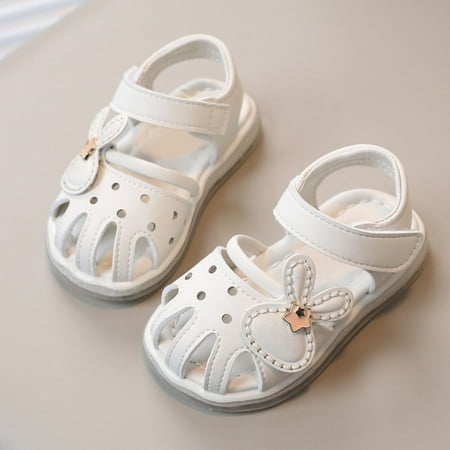 

Girls Sandals Boys Sandals Fashionable Kid Sandals Sandals for Kids Big Girls Sandals Cool Boy Sandals Soft sole sandals White 20