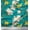 Teal Green, variant on Soimoi Black Cotton Duck Fabric Floral & Leaves Bird Bird Fabric Prints By Yard 44 Inch Wide