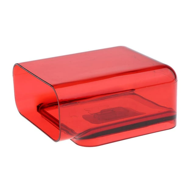 Estuche para aparejos de pesca Organizador lateral Línea de teléfono Ganchos Titular Bolsillo Rojo Cola Organizador lateral de la caja de trastos