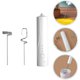 thumbnail image 1 of Batidora de mano eléctrica para espumar leche, batidora de huevos eléctrica de acero inoxidable, batidora de mano para café, proteínas, cocción y horneado, 1 of 7