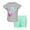 Green, variant on Nike Infant Girls' T-Shirt and Shorts Set Emerald Rise 24 Months