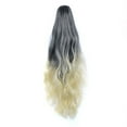 thumbnail image 2 of YMUQEIGH Clearance Wig Clip Ponytail Mid-length High Temperature Silk Wig Sweet, 2 of 2