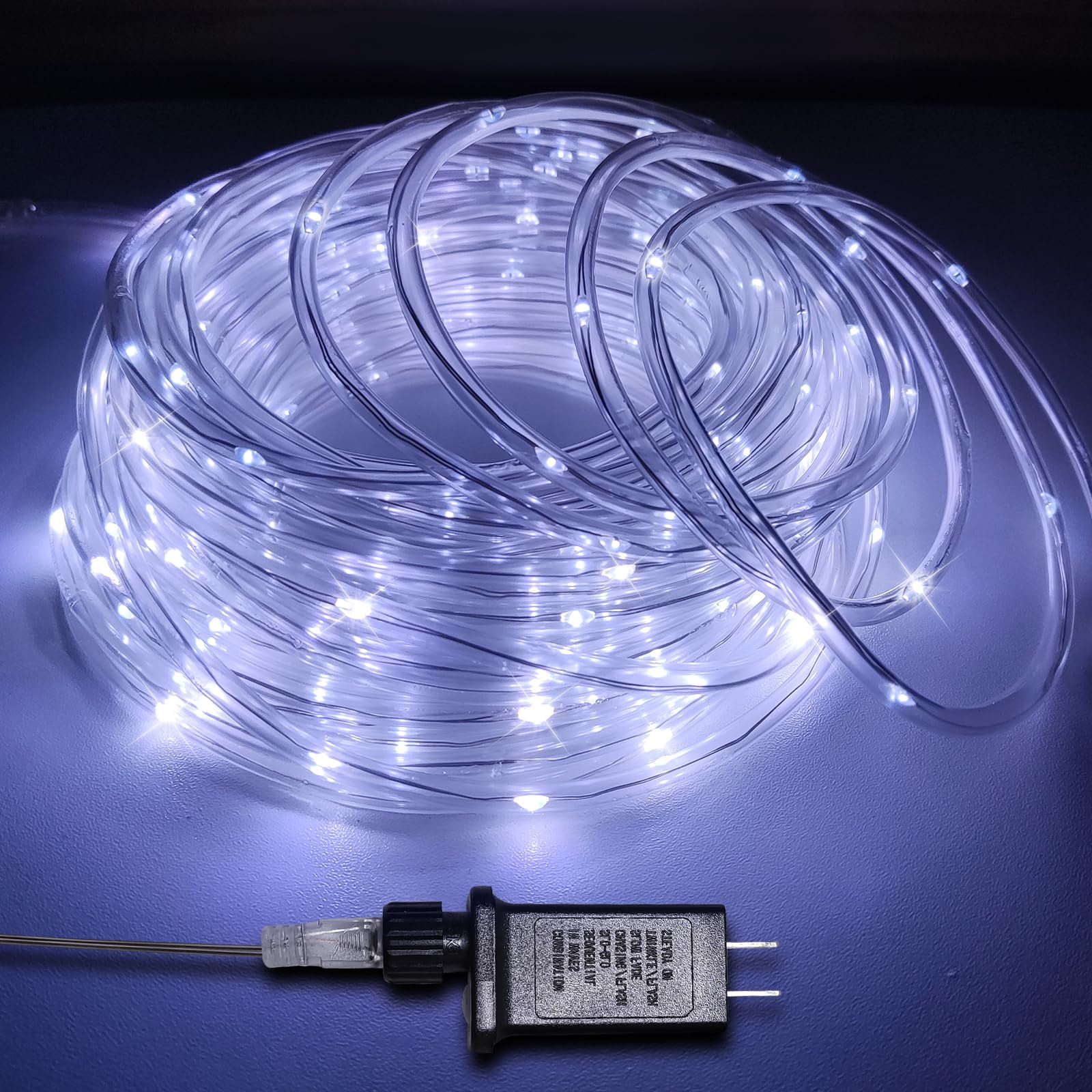 LED Rope Lights Plug in Operated String Lights Hanging Fairy Lights