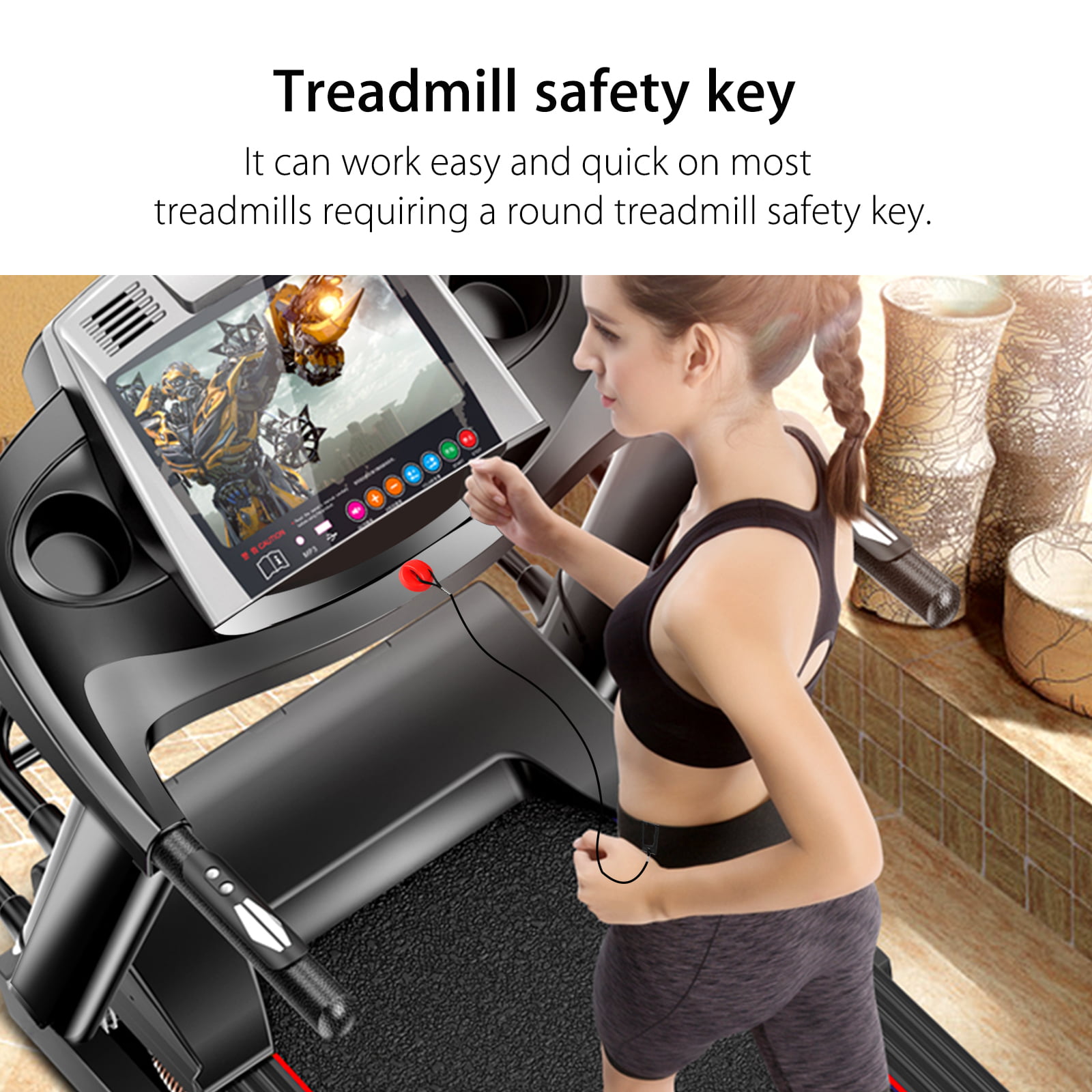 Healthrider Nordictrack iFit and More Horizon Comparable to 119038 and 119039 Proform//Pro-Form Lifestyler Replacement Treadmill Safety Key Fits Many Models Including Weslo
