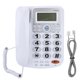 thumbnail image 1 of Dual port Corded Telephone With Caller ID Display With Speakerphone for Home Office(White), 1 of 4