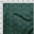 thumbnail image 3 of oneOone Cotton Cambric Dark Green Fabric Ikat Craft Projects Decor Fabric Printed By The Yard 42 Inch Wide, 3 of 4
