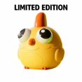 thumbnail image 3 of Squishy Relaxation Toys with Pop-Out Eyes and Slow Rising Design, 3.5 Inch Yellow Chick, for Kids and Adults, Squeeze Toy, 3 of 3
