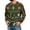 Dark Green, variant on YNGKMEA Mens Christmas Shirts Funny Graphic Henley Tee Long Sleeve Xmas Casual Holiday Pullover Tops