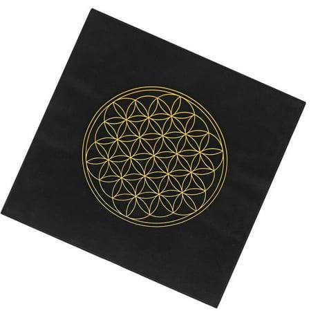 

Famure Tarot Cards Altar Cloth The Flower Of Life Crystal Lattice Tarot Tablecloth With Tarot Cards Bag Pouch Witchcraft Tarot Spread 19*19 Inches Table Cloth Alter Wicca methodical