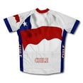 thumbnail image 2 of Chile Flag Short Sleeve Cycling Jersey  for Women - Size 3XL, 2 of 3
