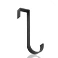 thumbnail image 3 of Wosthever Puerta Gancho trasero Armario Acero inoxidable Sala de estar Colgando Llaves Ropa Bolso Percha Toallas Organizador Estante Accesorios Negro Almacenamiento y organización del hogar Negro Wosthever HA059673-01, 3 of 6