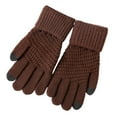 thumbnail image 7 of Skymirror 1 Pair Winter Men Women Knitting Touch-screen Non-slip Gloves Warmer Mittens, 7 of 7