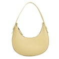 thumbnail image 1 of Bolso de hombro de moda con nueva textura de marea, bolso de hombro debajo del brazo adecuado para damas, bolso de hombro de PU amarillo, 1 of 6