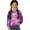 Axololt Pink Purple Cherry Blossom, variant on Cute Cow Christmas Theme Girls Long Sleeve Shirts Cute Kids Fashion Crew Neck Tunic Tops Tie-hem Tees for Fall Winter, Size 9-10