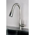 thumbnail image 3 of Builders Shoppe 1150SS Single Handle Pull-Down Kitchen Sink Faucet, 16", Stainless Steel Finish, 3 of 5