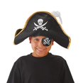 thumbnail image 2 of U.S. Toy H253 Chapeau de Pirate avec Plume, 2 of 3