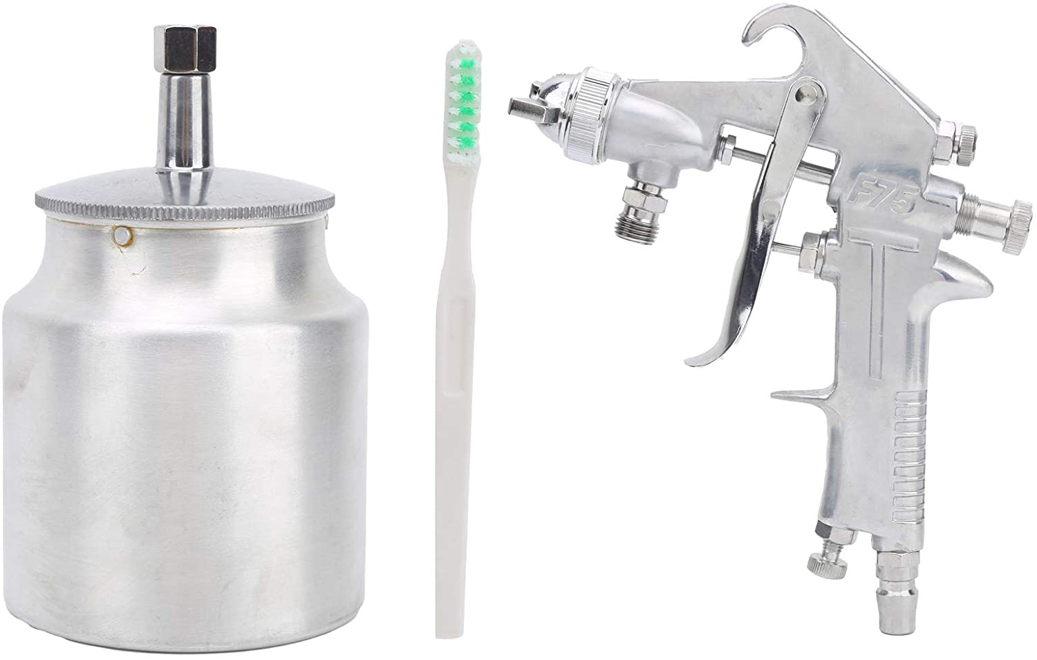 Aluminum Alloy Paint Sprayer Gun - G1/4 Thread, Adjustable For Oil/Solvent/Water-Based Coatings