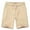 Khaki, variant on Jewelreauty Father's Day Men's Casual Cotton Shorts Summer Classic Drawstring Workout Shorts