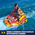 thumbnail image 4 of WOW Sports Bubba Towable Tube for Boating, Water Inflatable Tube for Boats, 1-3 Person Capacity, Super Bubba, 4 of 5