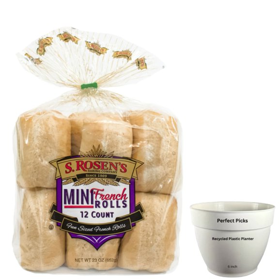 S. Rosen's French Mini Fresh Rolls, 12 Count 23 oz. Package