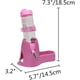 thumbnail image 3 of Botella de agua colgante para hámster 3 en 1, dispensador automático para mascotas con Base para hámster enano, ratón, rata, erizo Adepaton WMZL-581-5, 3 of 8