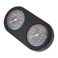 thumbnail image 4 of Reptile Temperature Humidity Meter, Analog Thermometer Hygrometer with Round Dial - No Battery Monitor for Snake Lizard Terrariums -22F to 122F, 4 of 7