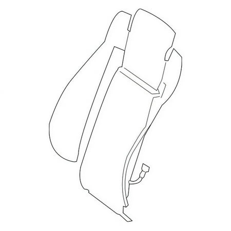Genuine OE Mercedes-Benz Seat Back Heater - 205906029564