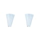 thumbnail image 1 of Divisor organizador de cajones Naiovety 4 piezas ajustable Rosa 37x7cm, 1 of 6