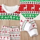 thumbnail image 3 of Conjunto de pijama navideño para niños, conjunto navideño de dos piezas para niños y niñas, 3 of 5