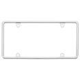 thumbnail image 2 of Cruiser License Plate Frame 21330 Slim Rim; Without Design; Chrome; Die Cast Zinc, 2 of 2