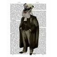 thumbnail image 2 of Fab Funky 15x18 White Modern Wood Framed Museum Art Print Titled - Schnauzer Lawyer, 2 of 4