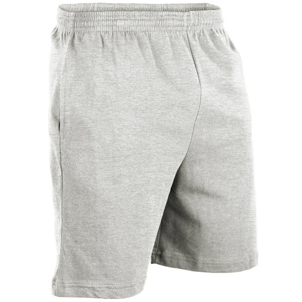 Mato & Hash - Mato & Hash Mens 100% Drawstring Cotton Gym Shorts With ...