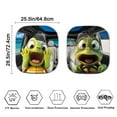 thumbnail image 6 of Jeiento Funny Turtle Car Interior Accessories Sun Protection Easy to Install Automotive Windshield Sunshades Keep Cool UV Rays Protection for Most Sedan Truck Van 28.5 x 25.5 inches, 6 of 7