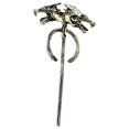thumbnail image 1 of 3 Headed Dragon Emblem Pin, 1 of 1