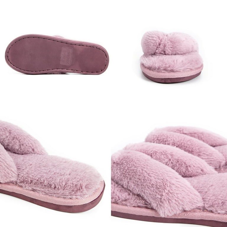 Furry toe post slippers 2025