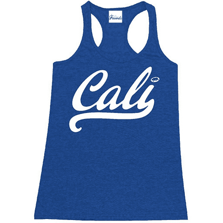 Womens Cali California Racerback Tank Top