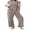 Khaki, variant on Pajamas for Women Set Comfy Lounge Sets Two Piece Long Sleeve Cute Pjs Soft Sleepwear Winter Clothing Pink Sets