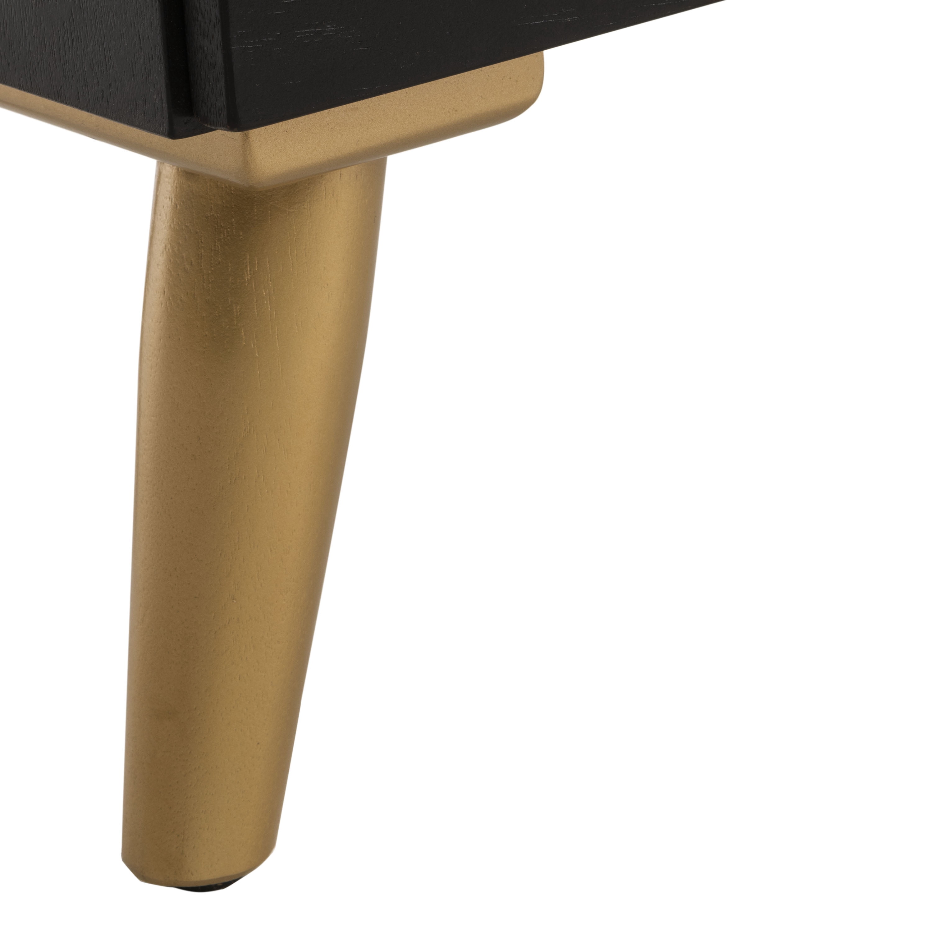 SAFAVIEH Sienne 2-Drawer Modern Contemporary Nightstand, Black