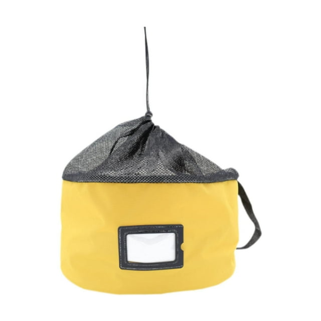 Luzkey RV Hose Storage Bag RV Hose Bag Large Capacity Breathable RV Accessories Tool Storage Pouch for Hoses Tools Electrical Cords Yellow