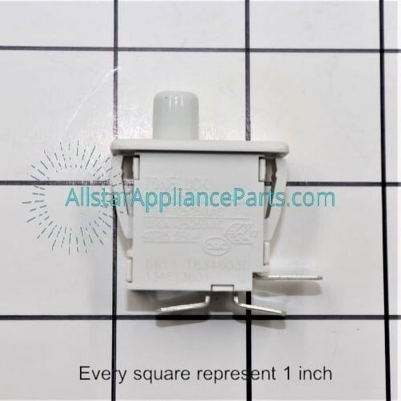 GE Dryer Switch-Door with Drum Light WE04X10148