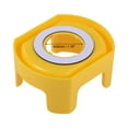 thumbnail image 2 of Uxcell 1.18" Push Switch Button Protective Cover With Warning Circle Yellow 2 Pack, 2 of 5