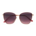 thumbnail image 6 of Panama Jack Fashion Rose Gold Metal Square Sunglasses, 100% UVA-UVB Protection, 6 of 6